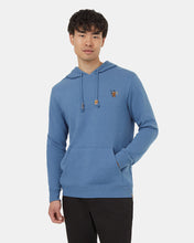 Load image into Gallery viewer, Blue-Eco-Friendly-Drawcord-Graphic-Hoodie
