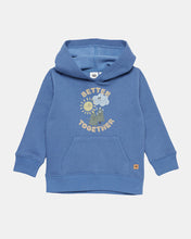 Load image into Gallery viewer, Blue-Eco-Friendly-Graphic-Hoodie
