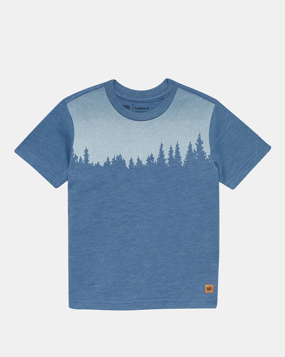 Blue-Kids-Recycled-Polyester-Graphic-Tee