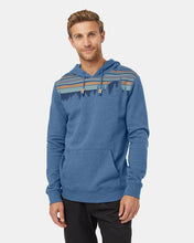 Load image into Gallery viewer, Blue-Retro-Graphic-Pullover-Hoodie
