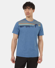 Load image into Gallery viewer, Blue-Retro-Graphic-Tee
