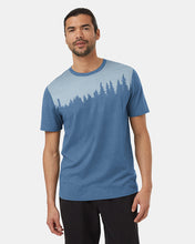 Load image into Gallery viewer, Blue-Tree-Graphic-Crew-Neck-T-Shirt
