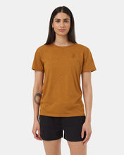 Load image into Gallery viewer, Brown-Embroidery-Graphic-Tee
