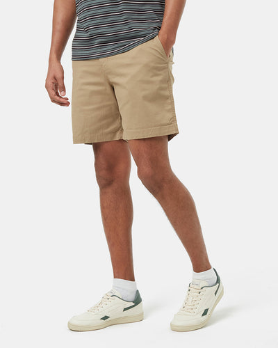 Brown-Mens-Organic-Cotton-Twill-Shorts