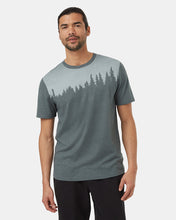 Load image into Gallery viewer, Green-Tree-Graphic-Crew-Neck-T-Shirt
