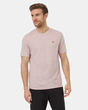 Load image into Gallery viewer, Pink-Recycled-Polyester-Crew-Neck-Tee
